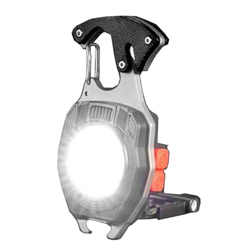 Versatile COB Keychain Flashlight with Multiple Modes