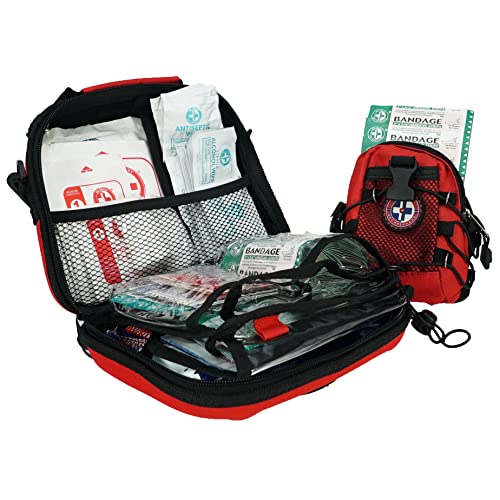 Comprehensive 398pc Emergency First Aid Kit