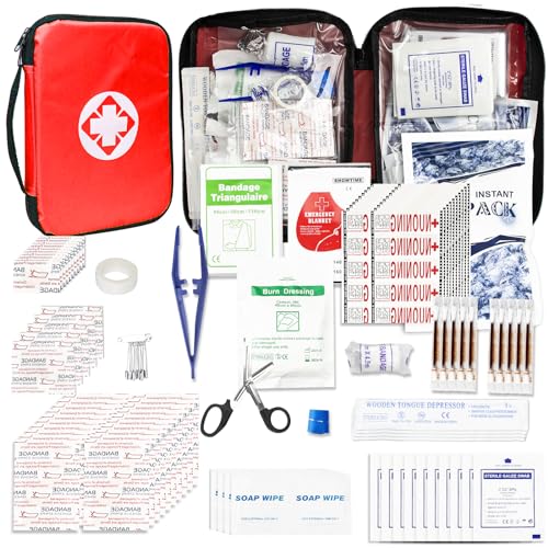 300PCS Portable First Aid Survival Kit Essentials