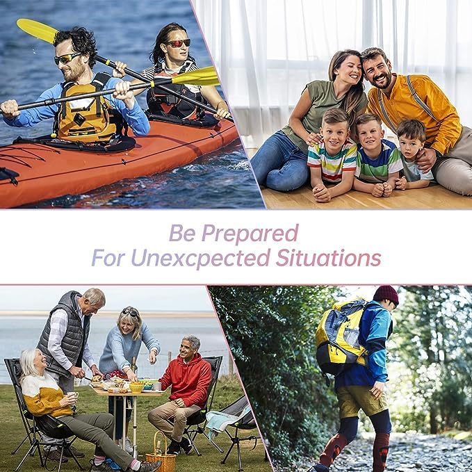 276PCS Compact First Aid Kit for Outdoor Emergencies