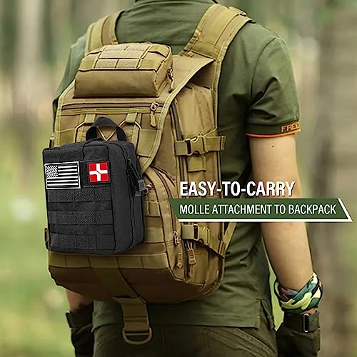 Emergency Survival First Aid Kit - 282PCS Pouch