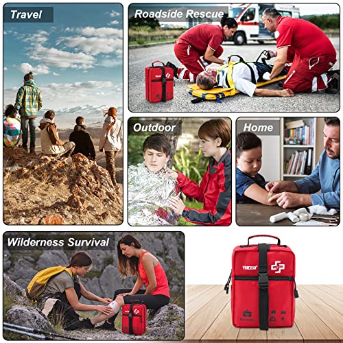 Premium 400-Piece First Aid Kit for Emergencies