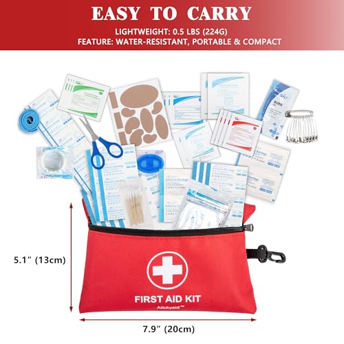 Compact 140-Piece First Aid Kit for Any Situation