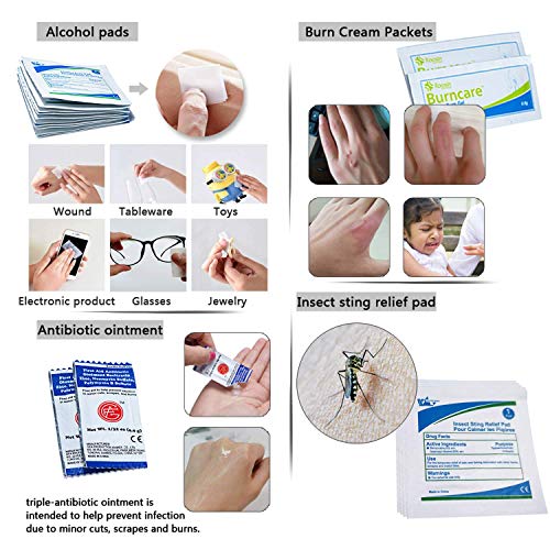 DEFTGET Waterproof Mini First Aid Survival Kit