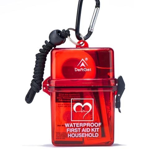 DEFTGET Waterproof Mini First Aid Survival Kit