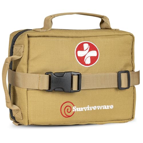 Surviveware Premium Survival First Aid Kit - Medium