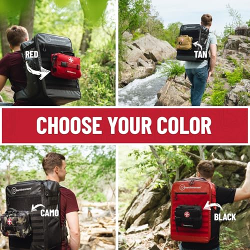 Surviveware Premium Survival First Aid Kit - Medium