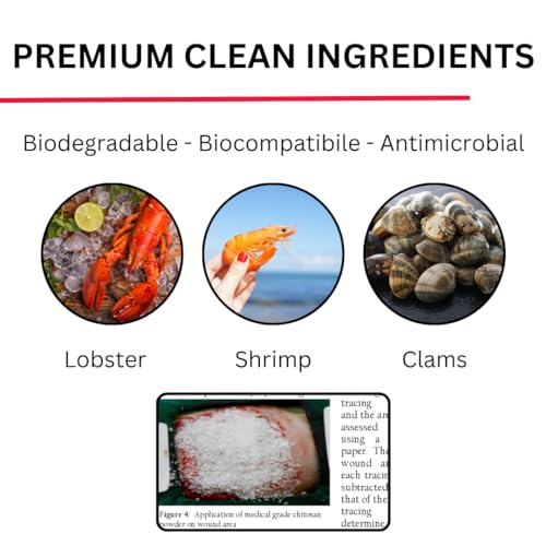 Chitosan Blood Stop Powder for Traumatic Wounds