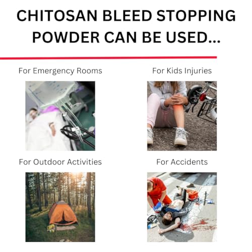 Chitosan Blood Stop Powder for Traumatic Wounds