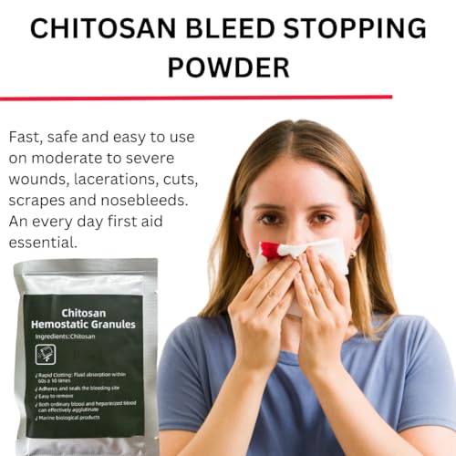 Chitosan Blood Stop Powder for Traumatic Wounds