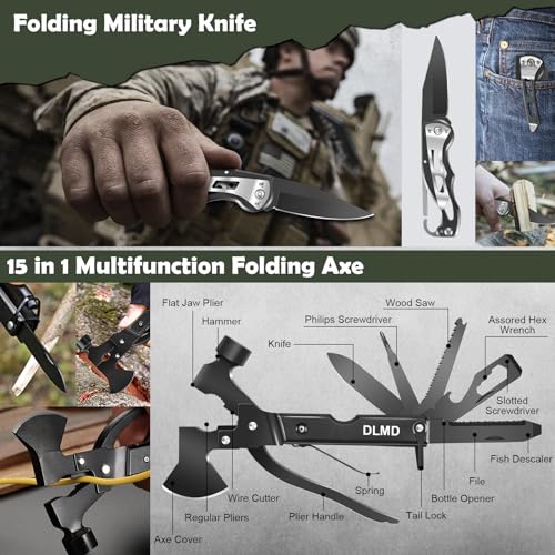 320 PCS Survival Kit with Tactical Pouch