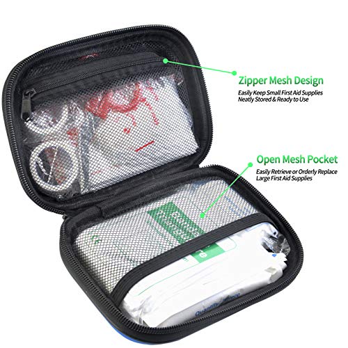 Compact 85-Piece Mini First Aid Kit for Outdoors