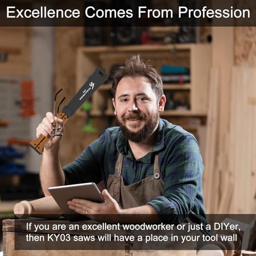 KERYE Mini Pocket Folding Hand Saw - 5.5 Inch