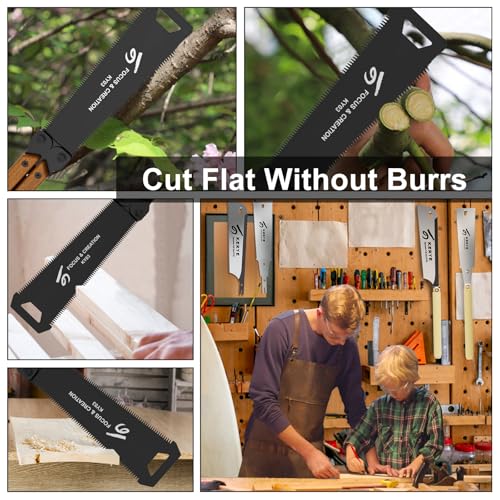 KERYE Mini Pocket Folding Hand Saw - 5.5 Inch