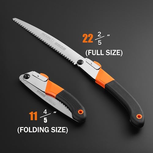 REXBETI Heavy-Duty 11 Inch Folding Hand Saw