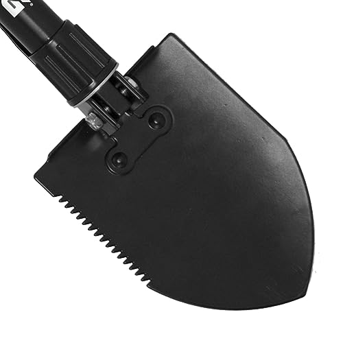 Tactical Folding Survival Shovel with Saw Edge