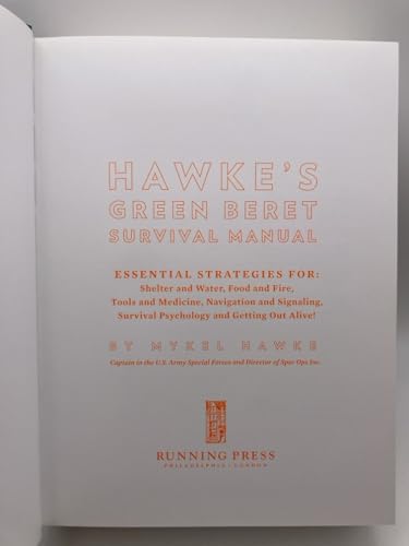 Hawke's Green Beret Survival Manual for Self-Defense