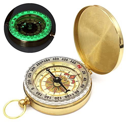 Glow-in-the-Dark Pocket Survival Compass for Kids
