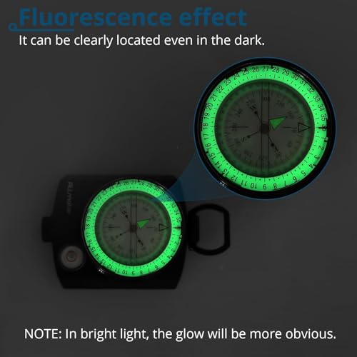 Survival Metal Compass - Lightweight, Waterproof Navigation Tool