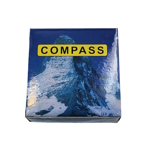 Glow in the Dark Waterproof Brass Pocket Compass