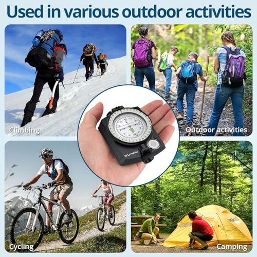 Survival Metal Compass - Lightweight, Waterproof Navigation Tool