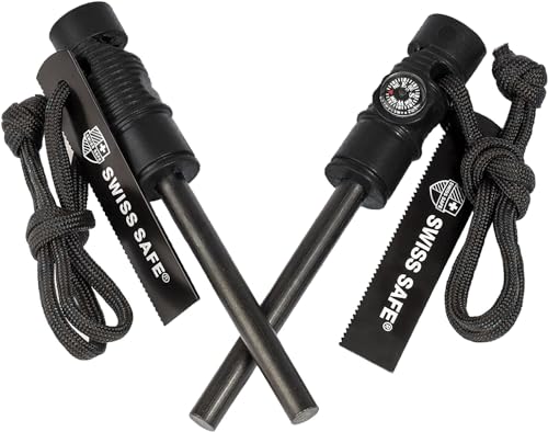 5-in-1 Magnesium Fire Starter Survival Tool