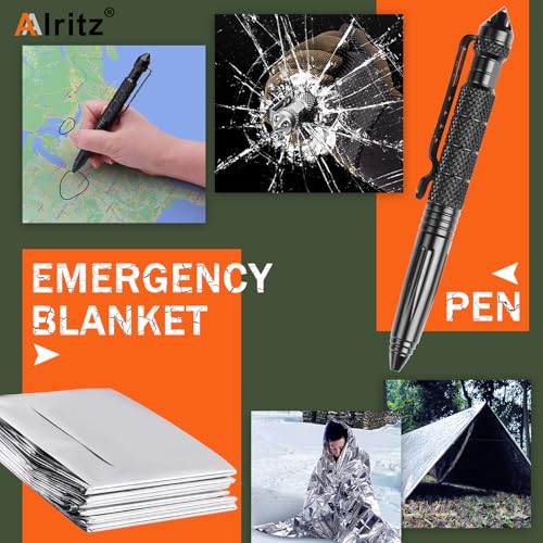 Alritz 12-in-1 Emergency Survival Gear Kit