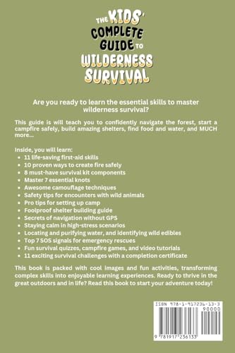 Kids' Wilderness Survival Guide: Master Essential Skills