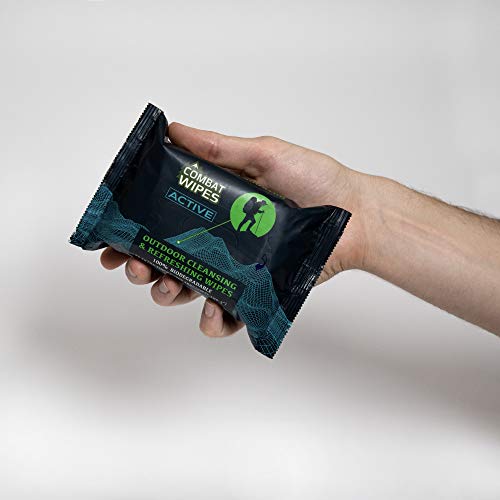 Biodegradable Active Outdoor Wet Wipes for Defense