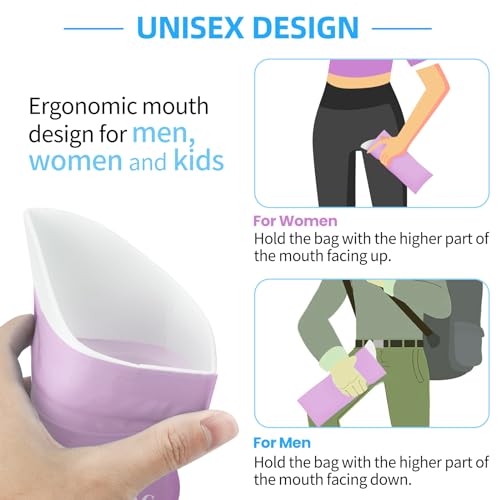 Portable Emergency Urine Bags 12 Pack