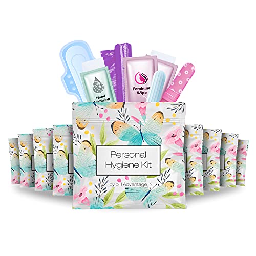 All-in-One Menstrual Kit: 10 Pack for Travel