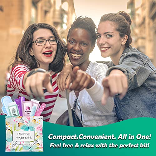 All-in-One Menstrual Kit: 10 Pack for Travel