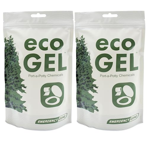 Eco-Friendly Emergency Toilet Gel and Powder Deodorizer