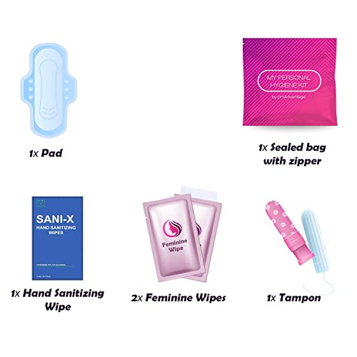 Stylish Menstrual Kit – Travel-Friendly 60 Pack