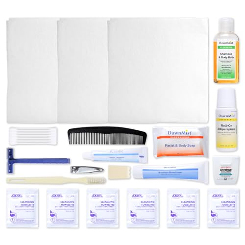 Men's Travel Hygiene & Self-Defense Kit