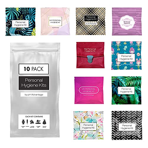 Travel-Friendly Period Kit - Assorted Colors - 10 Pack