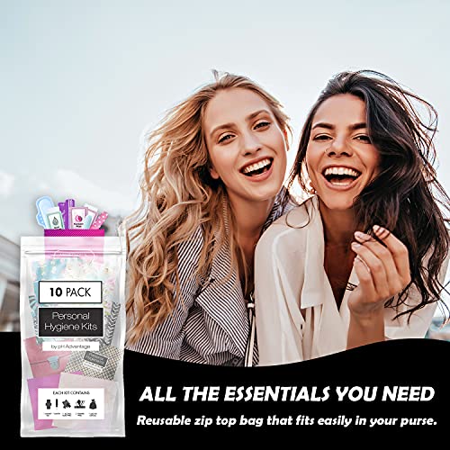 Travel-Friendly Period Kit - Assorted Colors - 10 Pack