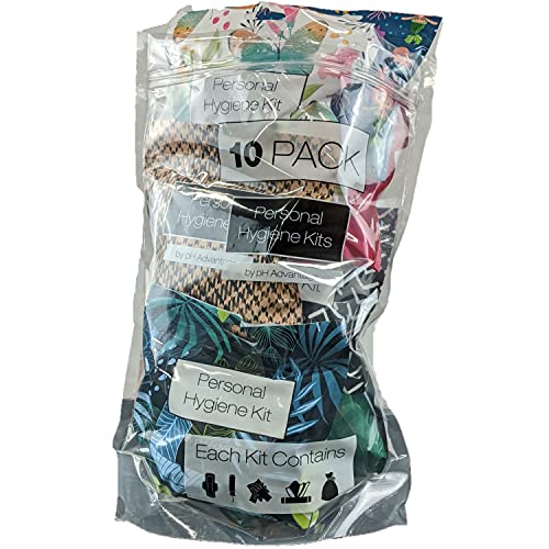 Travel-Friendly Period Kit - Assorted Colors - 10 Pack