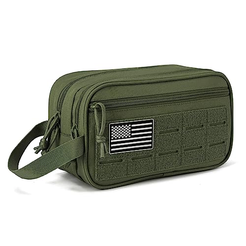 QT&QY Tactical Toiletry Bag for Men EDC