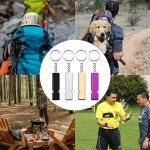4-Pack Multi-Use Dog Training & Survival Whistles