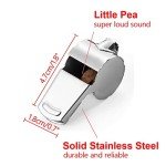 MISUYACO 12 Sport Whistles with Neck Lanyard