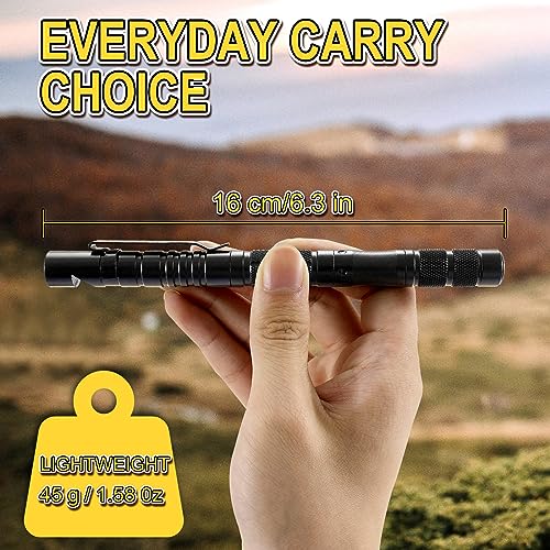 Gifts for Men, 9 in 1 Tactical Pen, Dad Gifts for Fathers Day, Father's Day Gifts from Daughter/Wife, Multitool Pen With Glass Breaker + Ballpoint + Fire Starter + Compass + Whistle + Multi-tool Head
