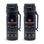 Max Strength Pepper Spray for Personal Defense - 2 Pack