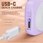 Rechargeable Personal Alarm for Women - Purple