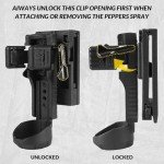 Tactical Quick Release OC/Mace Spray Holder