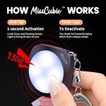 WSDCAM Rechargeable 130dB Personal Safety Alarm