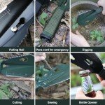 Versatile Tactical Mini Shovel for Outdoor Survival