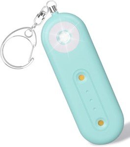 Rechargeable 130DB Personal Safety Alarm Keychain