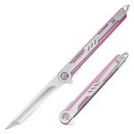 FUNBRO Pink EDC Knife - Slim Self-Defense Tool