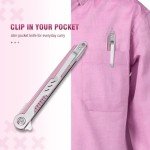FUNBRO Pink EDC Knife - Slim Self-Defense Tool